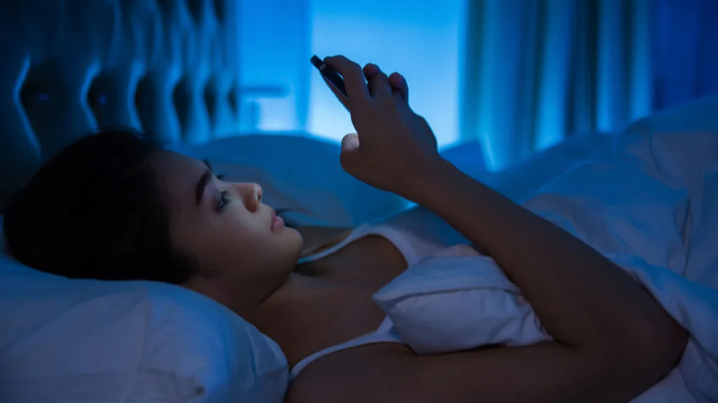 paparan sinar hp saat tidur
